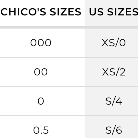 Chicos so slimming dark blue wash size 0( 4 )jeans - Picture 14 of 14